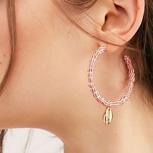 Free People Jewelry - Free People River Way Hoop Earrings Free People Jewelry - Free People River Way Hoop Earrings